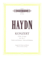 Haydn - Concerto No 2 Hob 7a No 4 G Violin/piano
