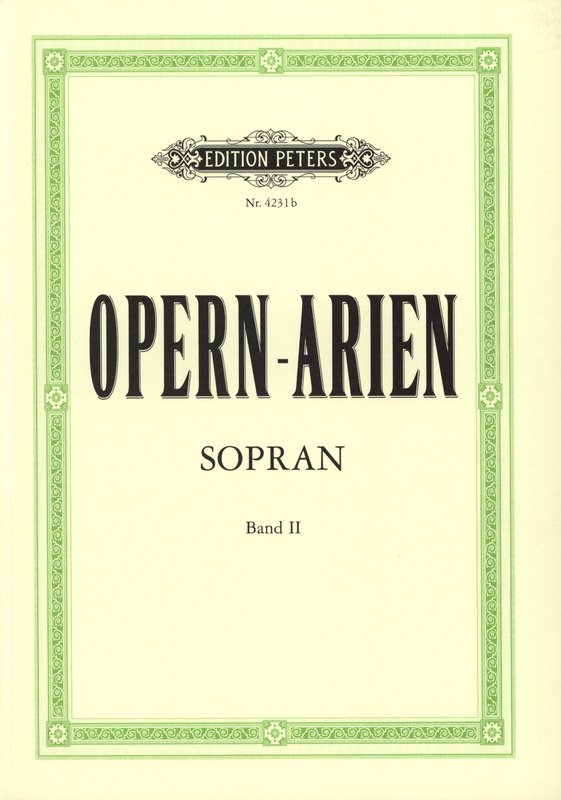Opera Arias for Soprano Vol 2