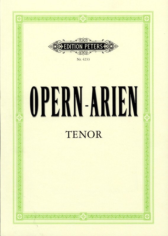 Opera Arias for Tenor