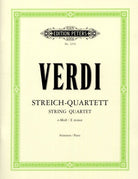Verdi - String Quartet E Min 2vln Vla Vc
