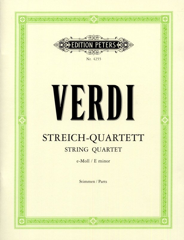 Verdi - String Quartet E Min 2vln Vla Vc