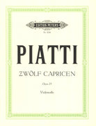 Piatti - 12 Caprices Op 25 Cello