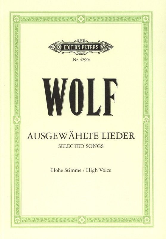 Wolf - 51 Selected Songs High Voice Ger/eng Ed Gerhardt