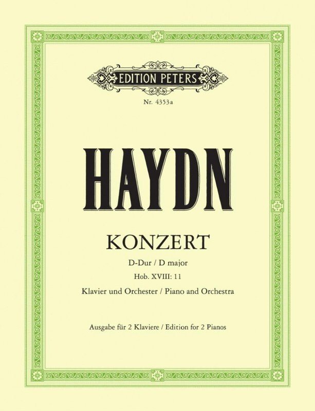 Haydn - Concerto No 1 D Hob 18 No 11 2p 4h