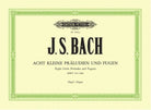 Bach - 8 Little Preludes and Fugues Bwv 553-560 Organ