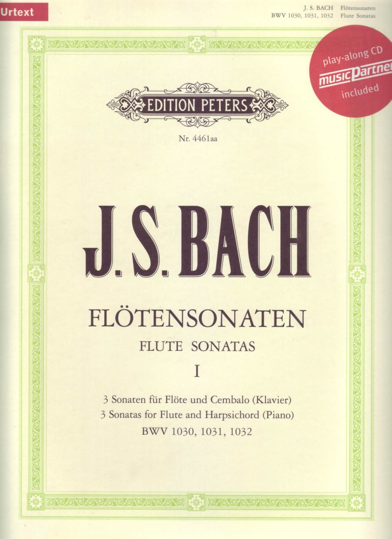 Bach - Flute Sonatas Vol 1 Bwv 1030-1032 Flute/piano