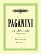 Paganini - 24 Caprices Vol 1 Violin Piano Accompaniment