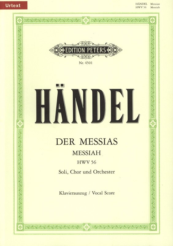 Handel - Messiah Hwv 56 Vocal Score