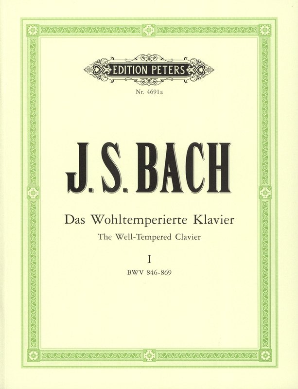 BACH - 48 PRELUDES AND FUGUES VOL 1 URTEXT