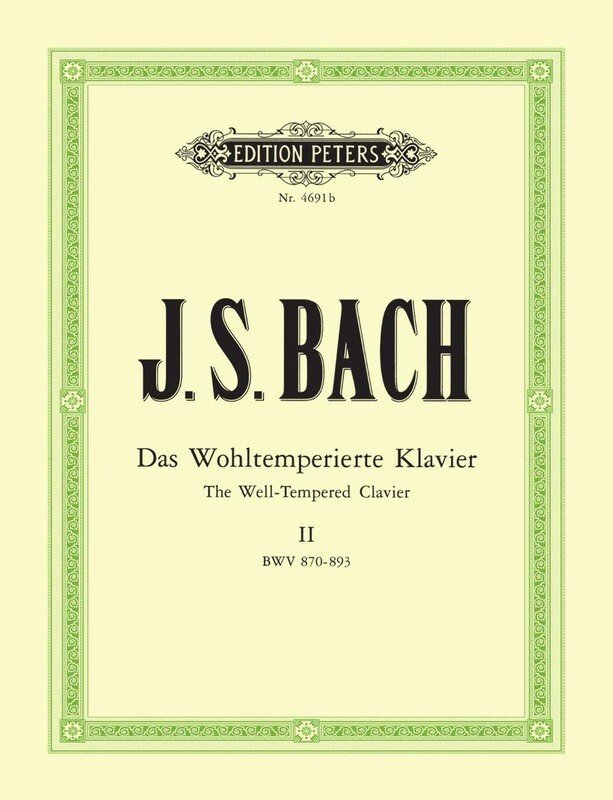 Bach - 48 Preludes and Fugues Vol 2 Urtext