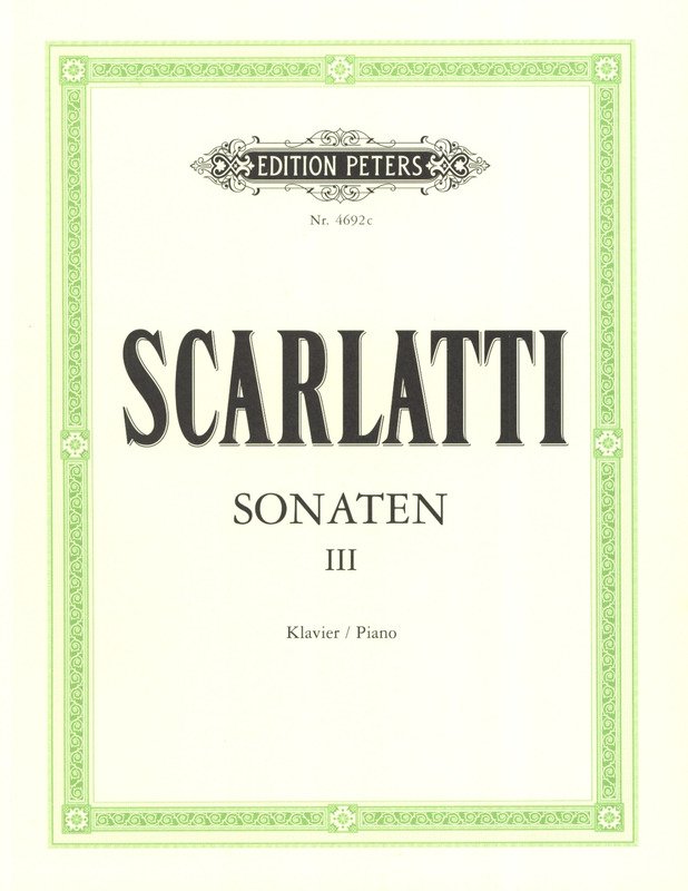 Scarlatti - 150 Sonatas Vol 3 for Piano