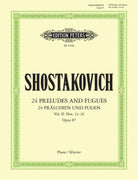Shostakovich - Preludes and Fugues Op 87 Vol 2 (13-24) Piano