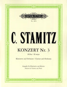 Stamitz - Concerto No 3 B Flat Clarinet/piano