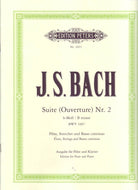Bach - Suite B Minor Bwv 1067 for Flute/piano