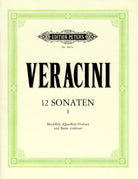 Veracini - 12 Sonatas Vol 1 Op 1 Nos 1-3 Rec or Vln Pno