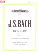 Bach - Concerto No 1 a Minor Bwv 1041 for Violin/piano