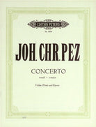 Concerto E Min Vln/pno