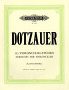 Dotzauer - 113 Excercises Vol 4 Nos 86-113 Cello