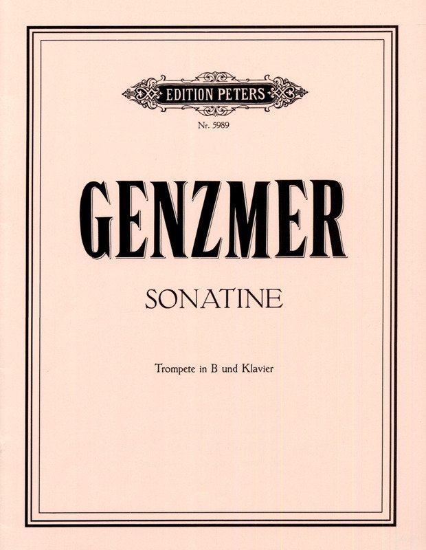 Genzmer - Sonatina Trumpet/piano