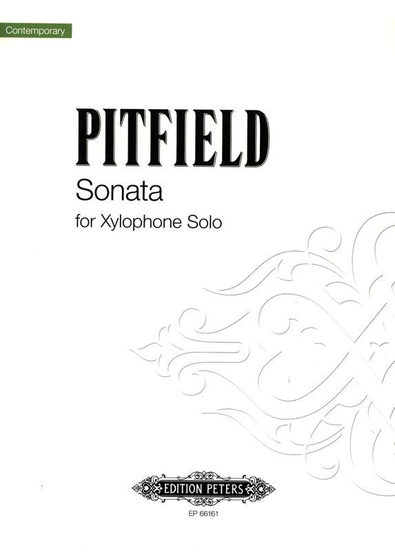 Pitfield - Sonata for Xylophone Solo