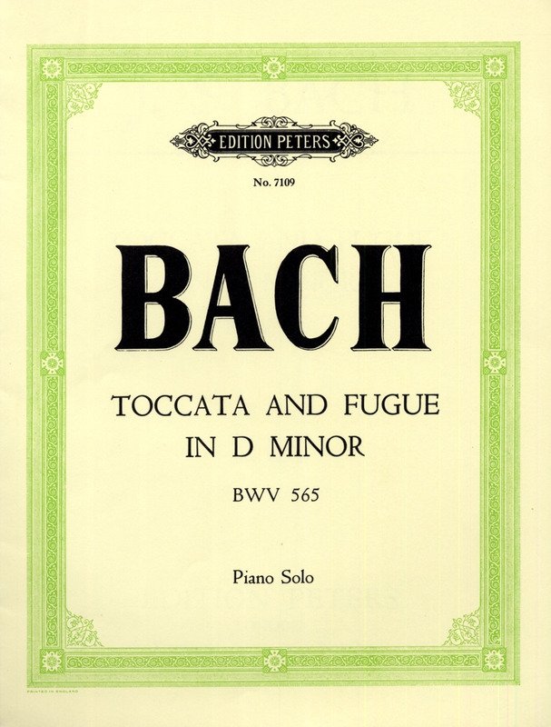 Bach - Toccata and Fugue D Min Piano Ed Johnson