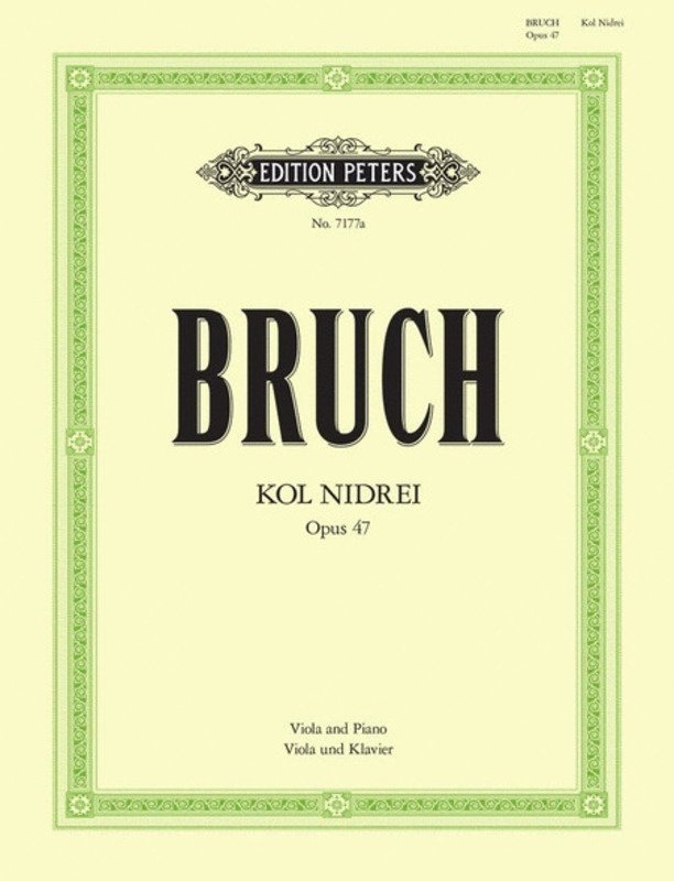 Bruch - Kol Nidrei Op 47 Viola/piano