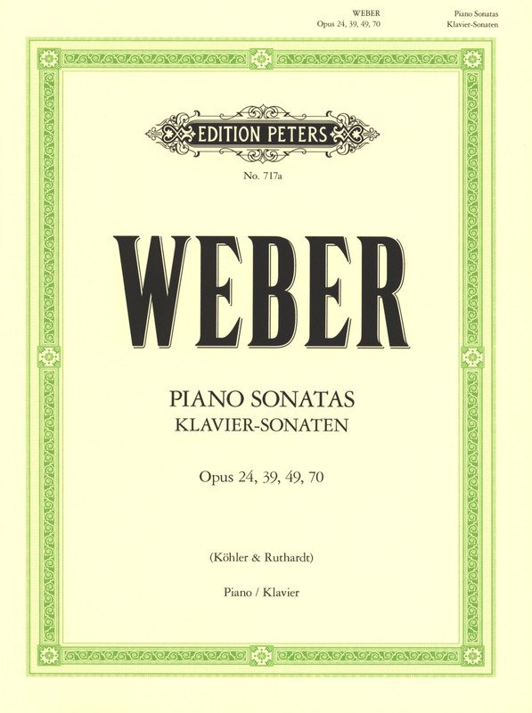 Weber - Complete Piano Works Vol 1 Sonatas