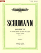 Schumann - Piano Concerto a Min Op 54 2p 4h Urtext