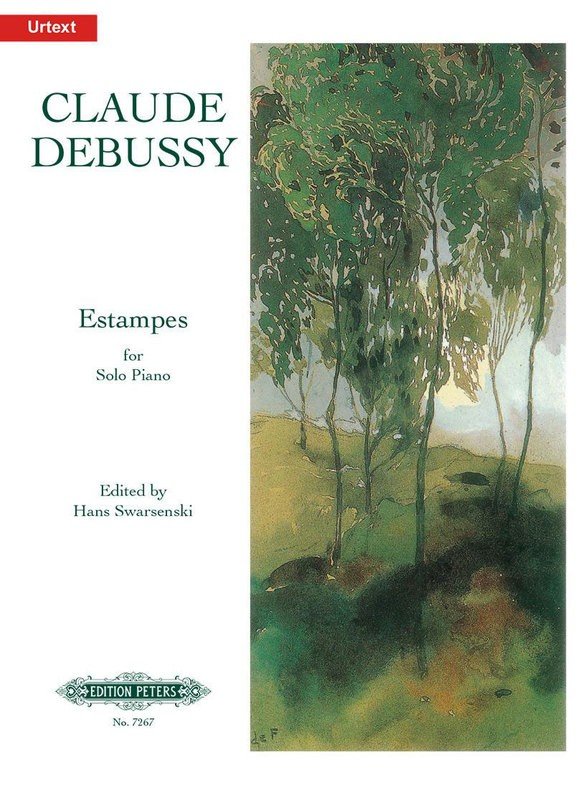 Debussy - Estampes for Solo Piano Ed Swarsenski Urtext
