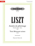 Annees De Pelerinage Suisse/trois Morceaux Suisses