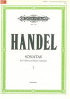 Handel - Sonatas Vol 1 Violin/piano