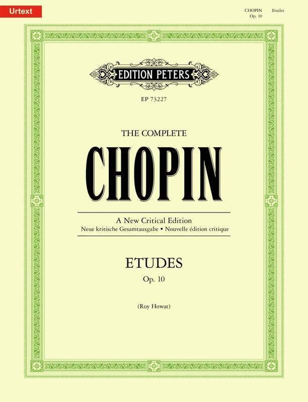 Chopin - Etudes Op 10 New Critical Edition Urtext