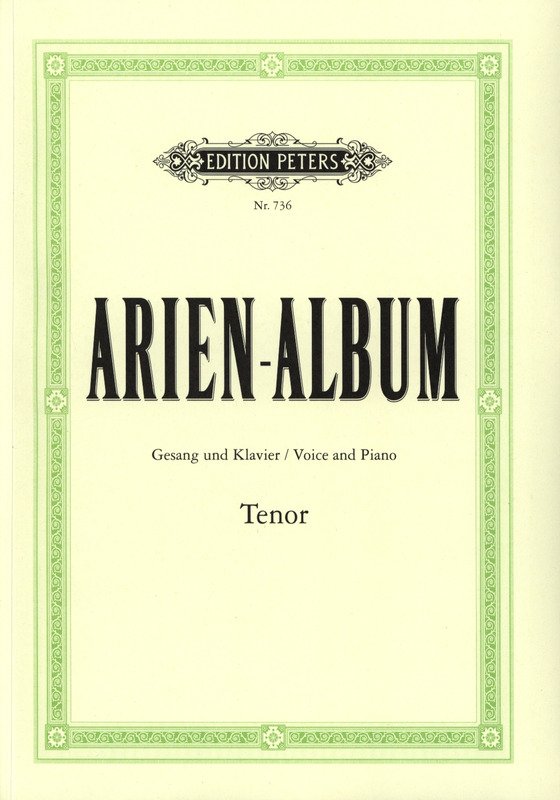 Aria Album for Tenor