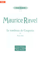 Ravel - Le Tombeau De Couperin Urtext