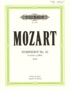 Mozart - Symphony No 40 G Minor K 550 for Piano Solo