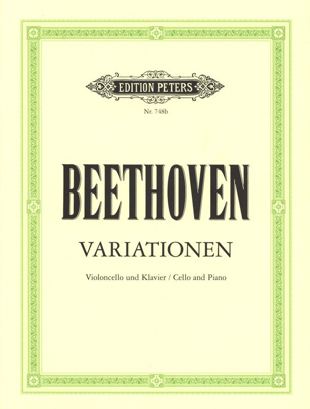 Beethoven - Variations Complete Cello/piano