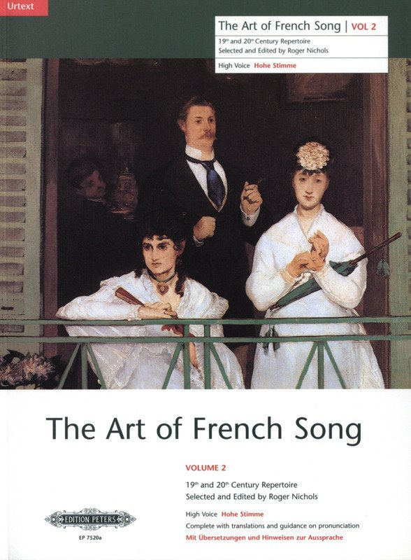 Art of French Song Bk 2 High