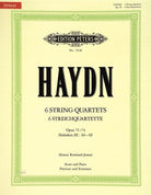 String Quartets 6 Op 71 Op 74 Sc/pts Urtext