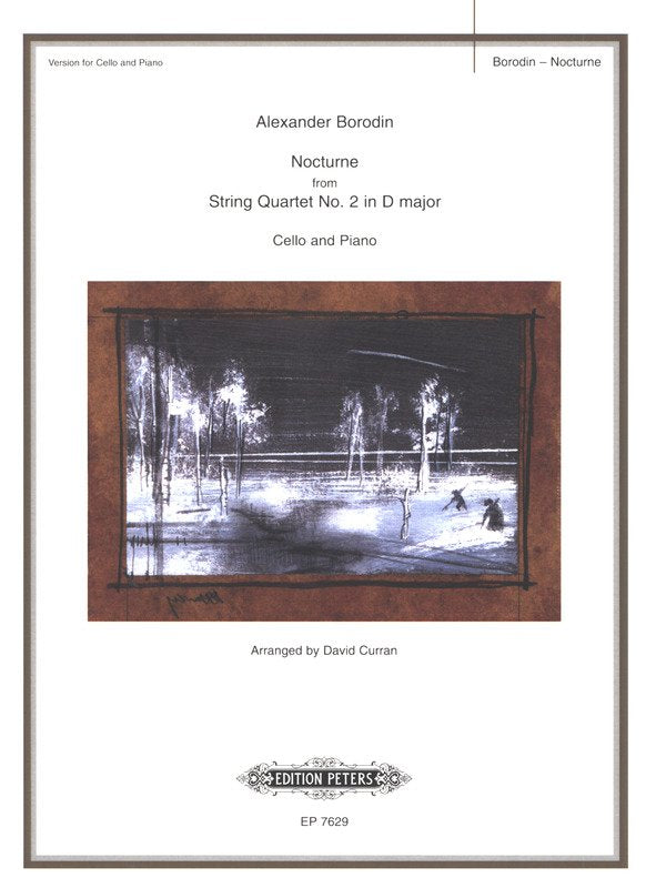 Nocturne From String Quartet No 2 D Cello/piano
