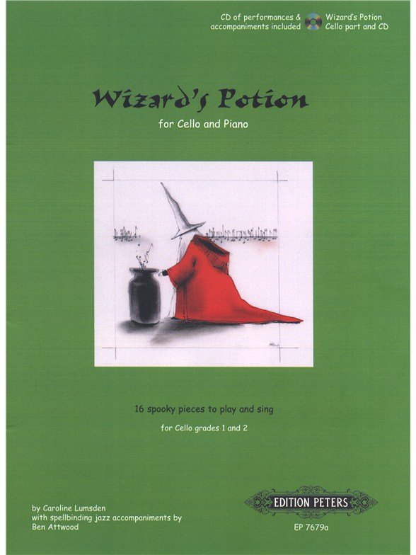 Wizards Potion for Cello Bk/cd