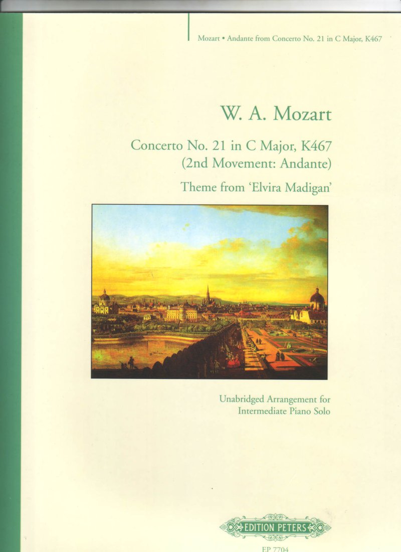 Mozart - Concerto No 21 K 467 Andante Elvira Madigan Theme