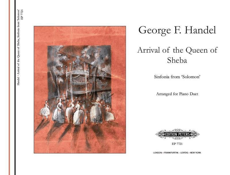 Arrival of the Queen of Sheba Piano Duet