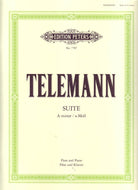 TELEMANN - SUITE A MINOR FLUTE/PIANO