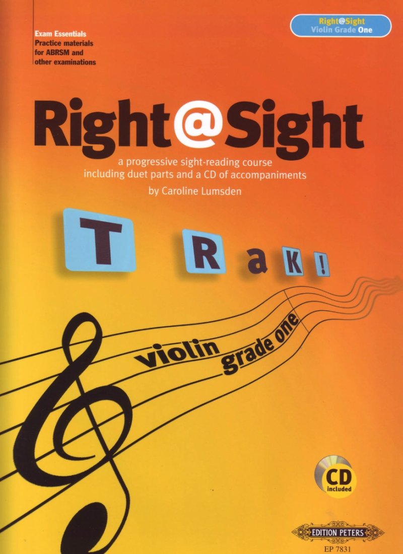 Right @ Sight for Violin Gr 1 Bk/cd