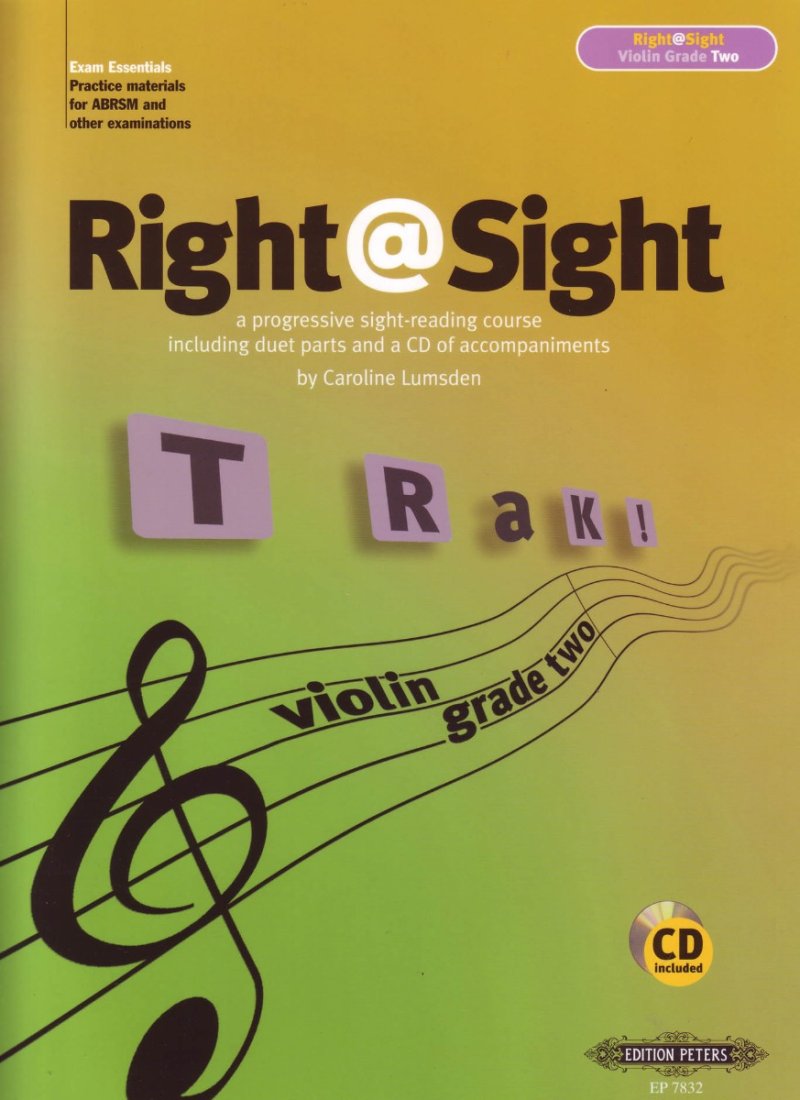 Right @ Sight for Violin Gr 2 Bk/cd