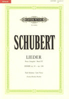 Schubert - Songs Vol 4 Low Voice