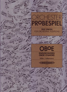 Test Pieces for Orchestral Auditions Oboe