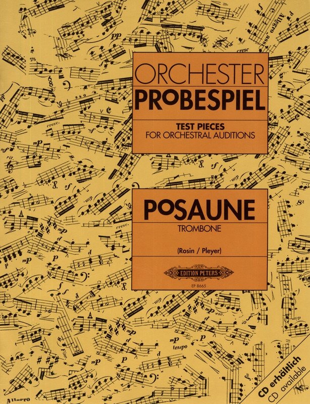 Test Pieces for Orchestral Auditions Trombone