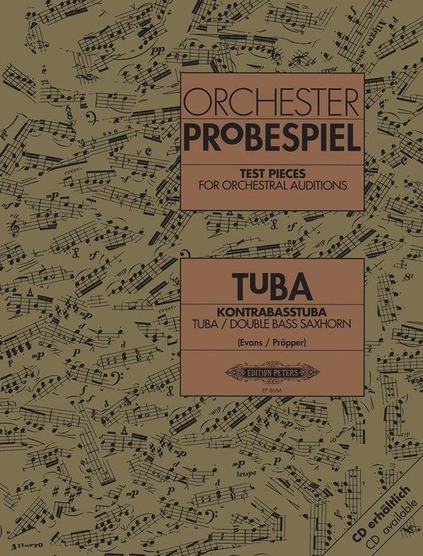 Test Pieces for Orchestral Auditions Tuba