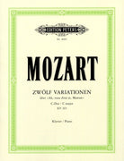 Variations on Ah Vous Dirai Je Maman K265 Urtext